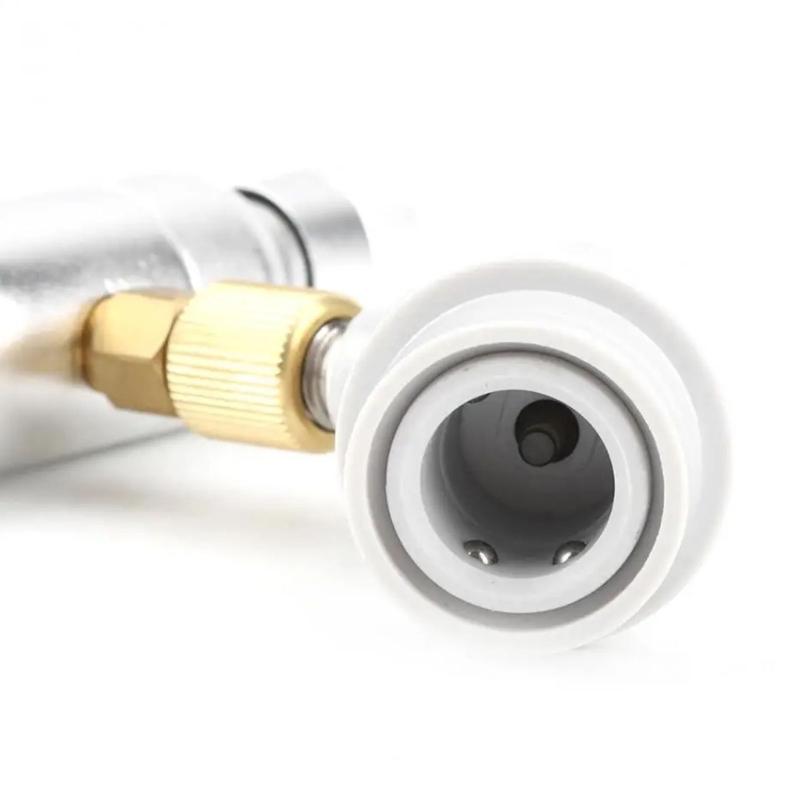 Multifuntional CO2 Regulator 0-60PSI Small Gas Regulator Suitable for Home Brew Enthusiasts and Sodas Water Lovers