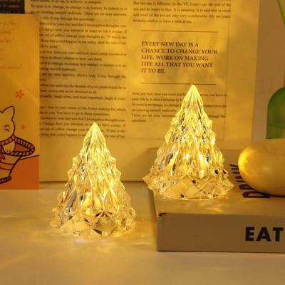 Weihnachtsbaum Eisberg Umgebungs-Nachtlicht