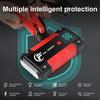 2500A Peak Car Jump Starter,for 6.0L Gas/5.0L Diesel Engines,with LCD Display, Dual USB Compatible and 12V DC PORT
