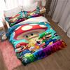 New Super Mario Soft and Comfortable Duvet Cover, Children's Bedding Set Gift, Extra Large Size, Multiple Sizes Available.