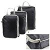 Compressible Packing Travel Storage Bag Cubes Waterproof Suitcase Nylon Portable with Handbag Luggage Organizer