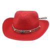 Peach Heart Top Denim Sunscreen Sunshade European And American Big Edge Warped Edge Breathable Top Hat Simple Outdoor Hard Styling Straw Hat