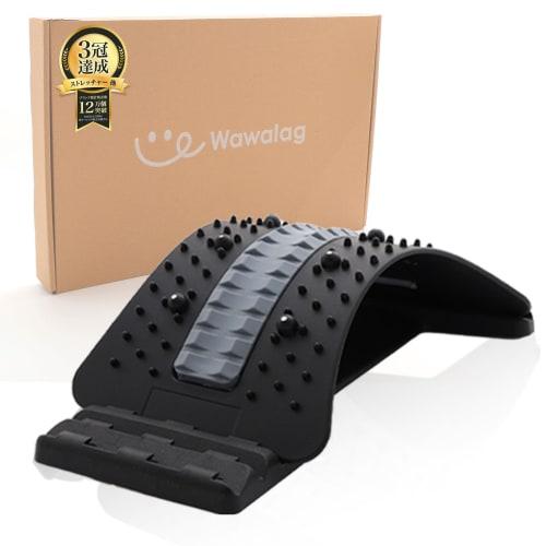 

[Recommended by Judo Therapists] Wawalag Senobi Plus Back Stretcher, Back Stretching Device for Lower Back and Spine, Acupressure, and Healthy Gift