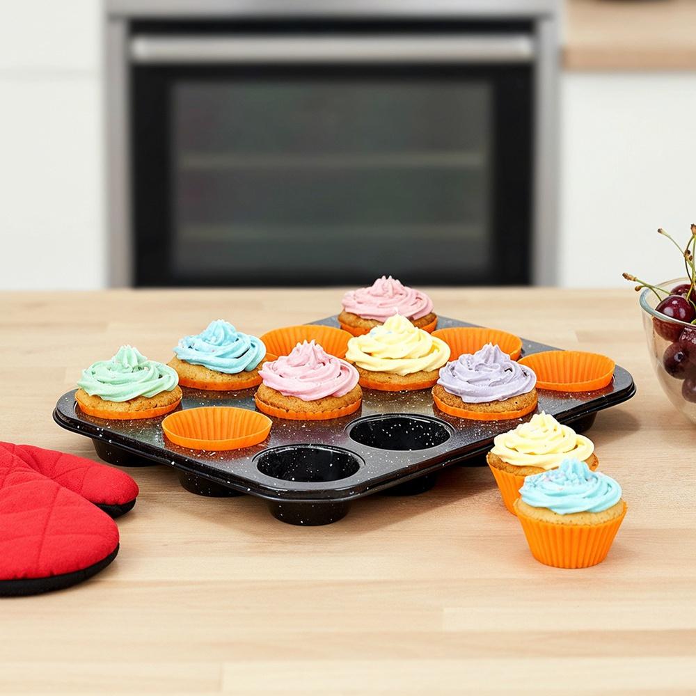 Forma Granitowa Foremka Blacha Do Pieczenia Muffinek Babeczek Na Muffinki