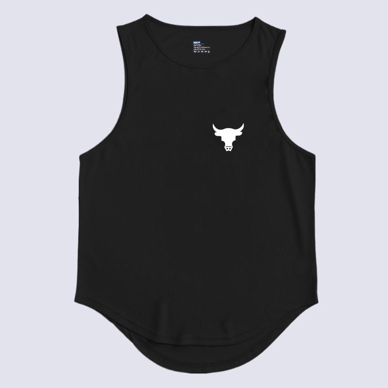 2023 Gym Workout Ermeløs skjorte Tank Top Herre Kroppsbygging Klær Fitness Herre Sportsklær Vester Muskel Herre Tank Tops
