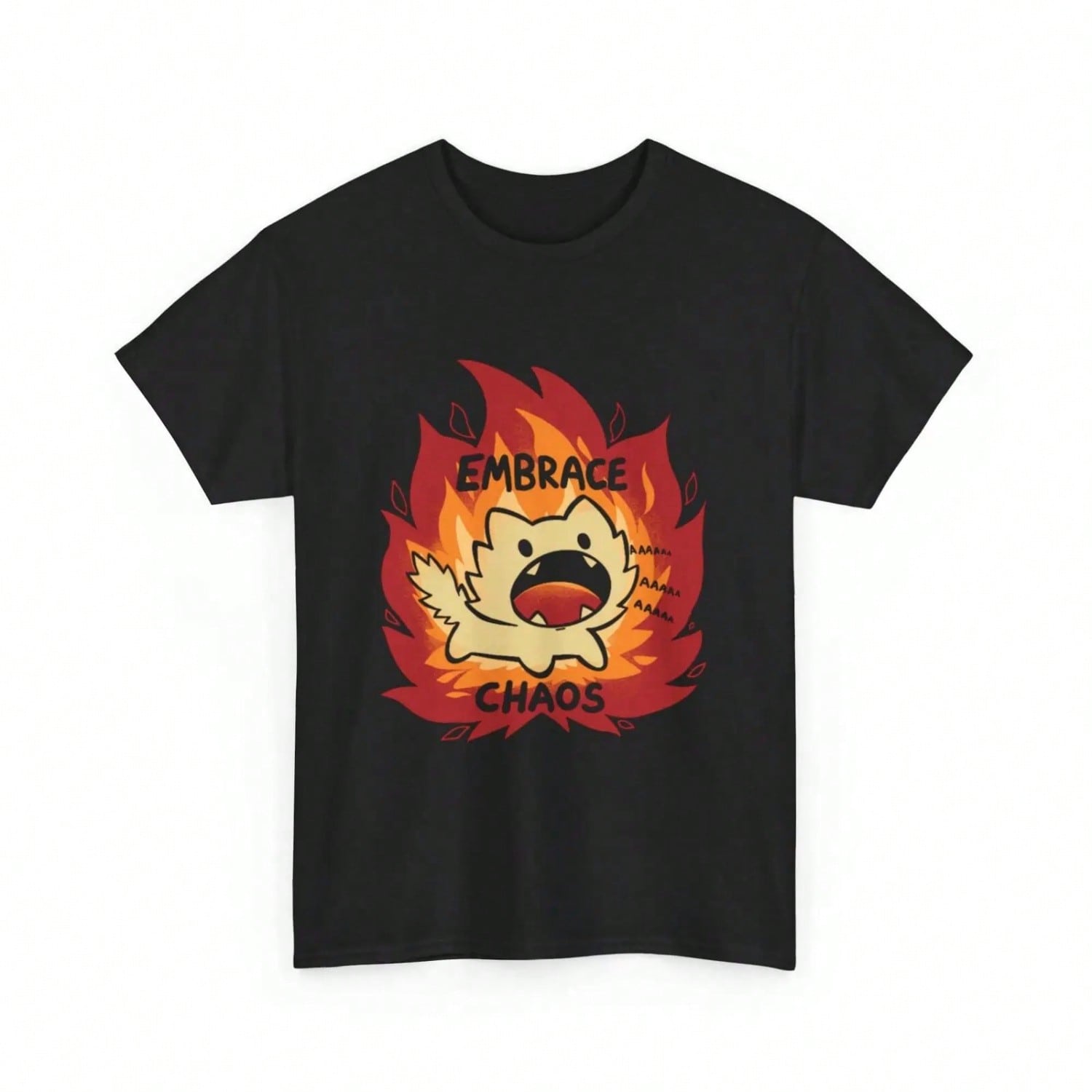 Cat Lover Cat Owner Funny Cat Rock Paper Scissors T-Shirt S