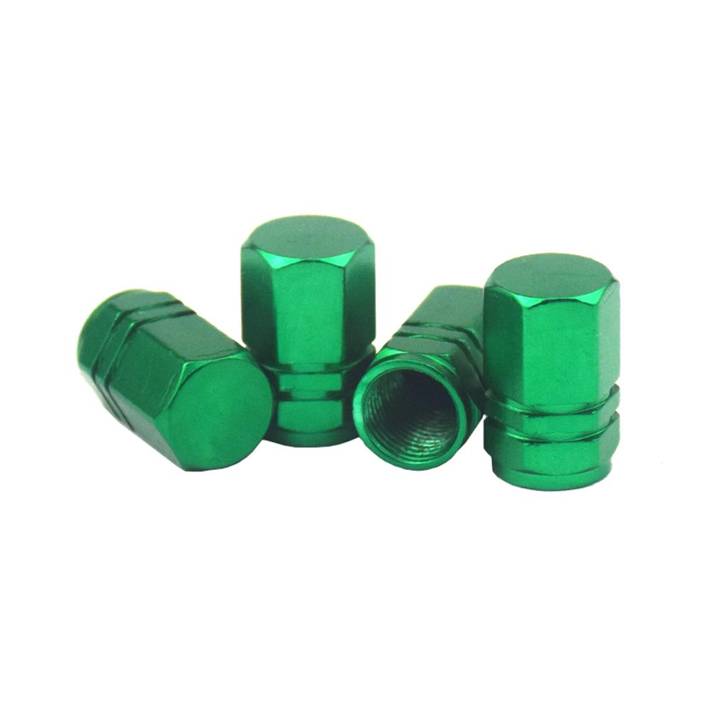 4Pcs Aluminum Tire Valve Caps Car Rim Plugs Tire Valve Cover Valve Stem Nipple Caps Motorcycle Car Wheel Plugs Valve Stems 1