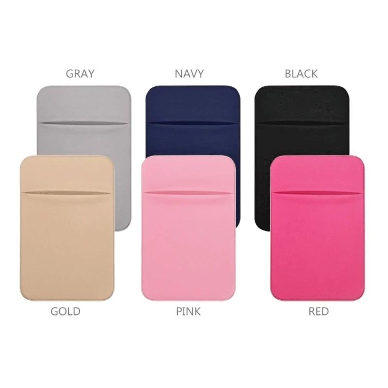 Leica Mobile Phone Back Sticker Card Holder Back Slot Business Card Holder Wallet Box Strong Adhesive Seamless Mobile Phone Bag