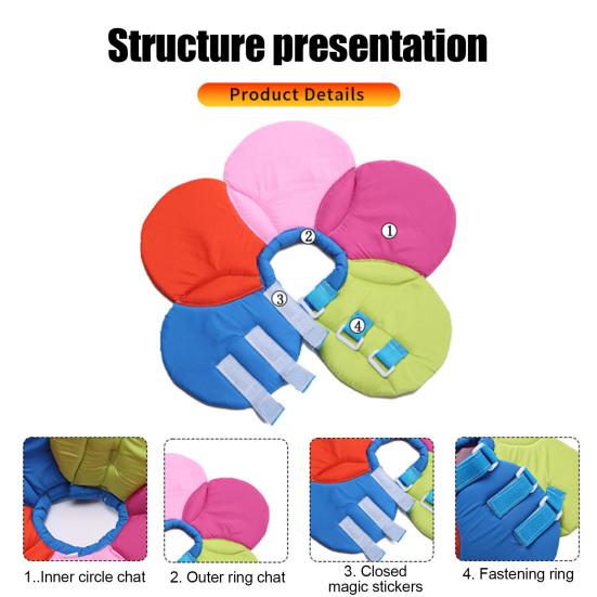 Krk pro psa ve tvaru květu Nastavitelný kužel pro psa Po operaci Krk pro psa Roztomilý Krab Slon Kužel pro malé střední psy a kočky