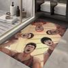 Basketball Anime S-Slam D-Dunk Bathroom Mat Kids Room Bedroom Decoration Balcony Anti-Slip Doormat Living Room Welcome Rug