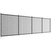 Pool Fence, 4 X 108 FT Pool Fences for Inground Pools, Removable Child Safety Pool Fencing, Easy DIY Installation Swimming Pool Fence, 340gms Teslin