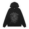 Young Thug Inspired Foam Letter 555555 Hoodie Couple Pink Sweatshirt