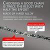 6Inch Mini Steel Chain saw Chains Electric Chainsaws Accessory Chains Replacement Mini Electric Chainsaw Chains