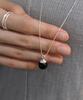 Poetryhaus Black Onyx Long Necklace
