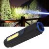 Camping Flashlight 4 Modes   Waterproof Magnetic Tail Hands   COB Light Flashlight with Clip