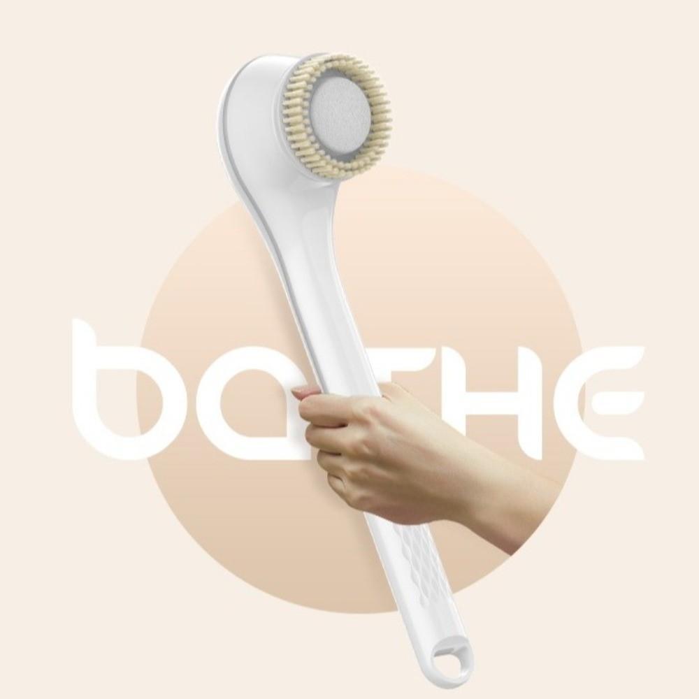 Rechargeable Electric Bath Brush Long Handle Electric Shower Brush Back Scrub  Lazy Scrubbing Tool