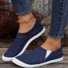 Women's Casual Single Shoes New Foot Cover Canvas Breathable Flat-bottomed Toe Shoes