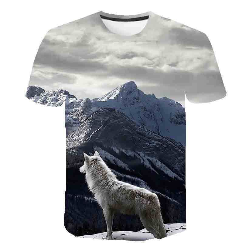 Sommer Mode Jagd Hund 3D männer T-Shirt Harajuku Stil kinder Tier Rundhals Shirt