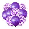 20ks metalický balónek Happy Birthday Balloon Confetti Balloon Gold Silver Blue