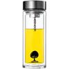 Xinuo Double-Layer Glass Insulated Water Cup - Classic High-Temperature Resistant Design for Office or Car Use