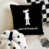 Band Jamiroquai Jay Kay Pillow Case Fashion Square Pillowcase Bedroom Sofa Room Ins Decoration Leisure