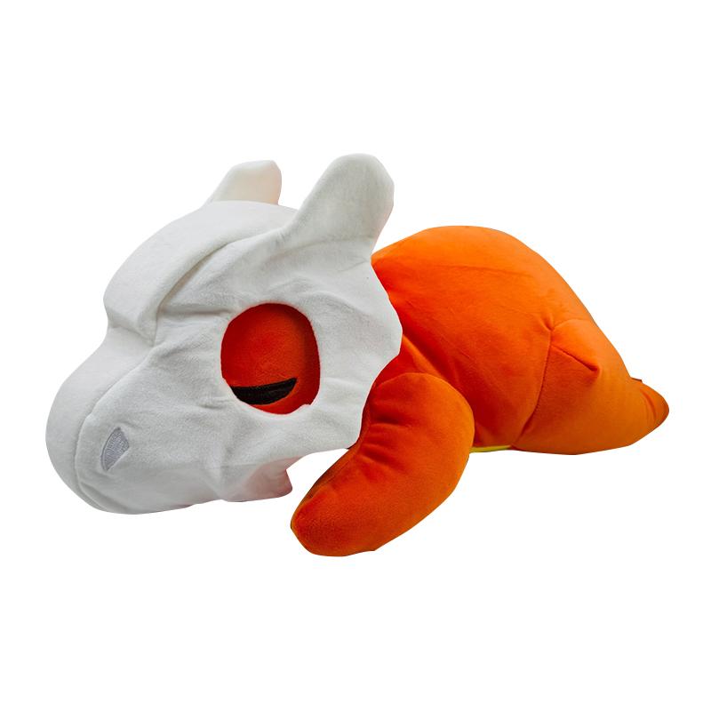For Youngsters Bday Christmas 50Cm Cubone Plushy Items Animation Doze Cartoonish Pokmon Plushy Adornment Figure Filled Surprise