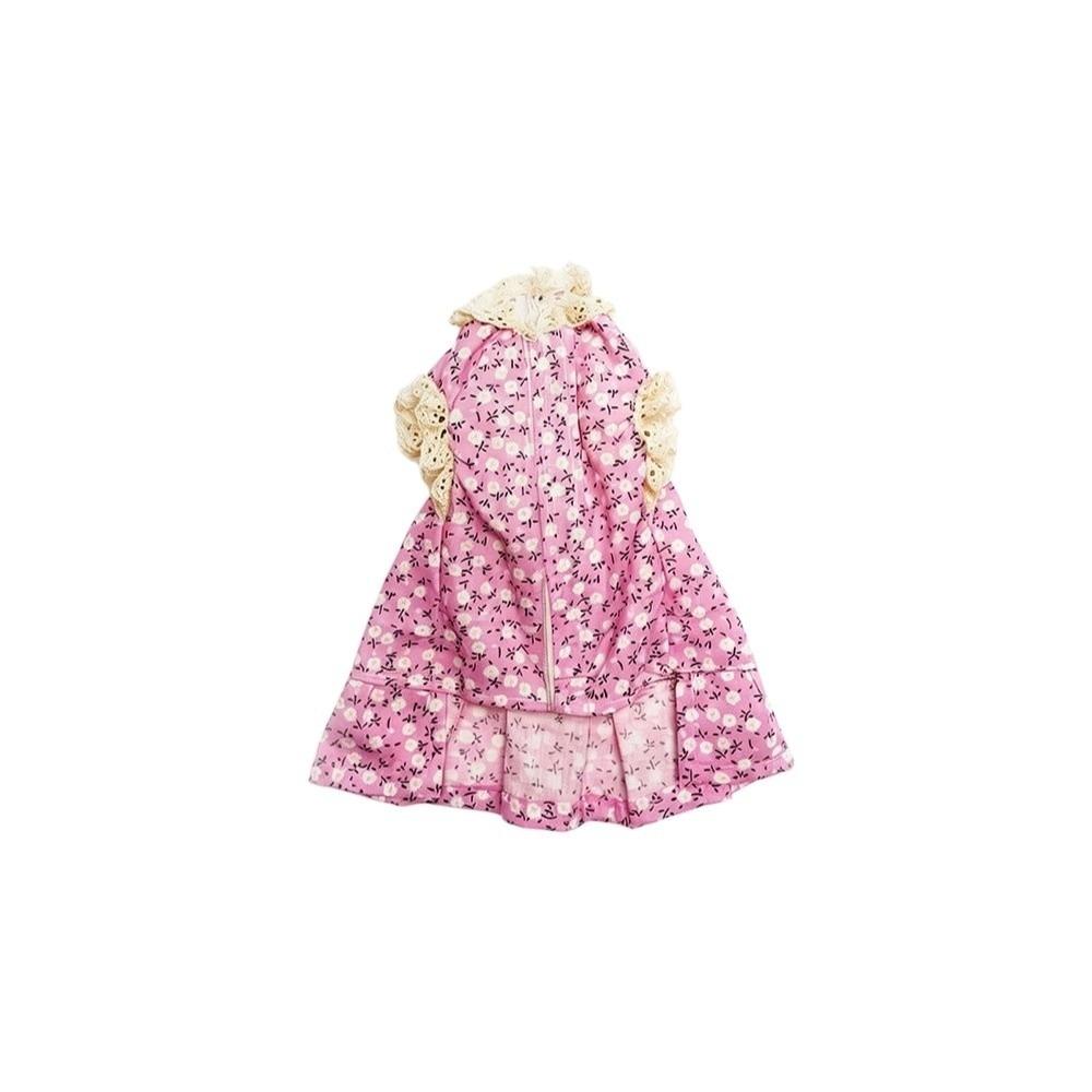 Comfortable Ferret Traction Rope Adjustable Ferret Dress Cute Ferret Vest Harness Pet Supplies Pink Dress