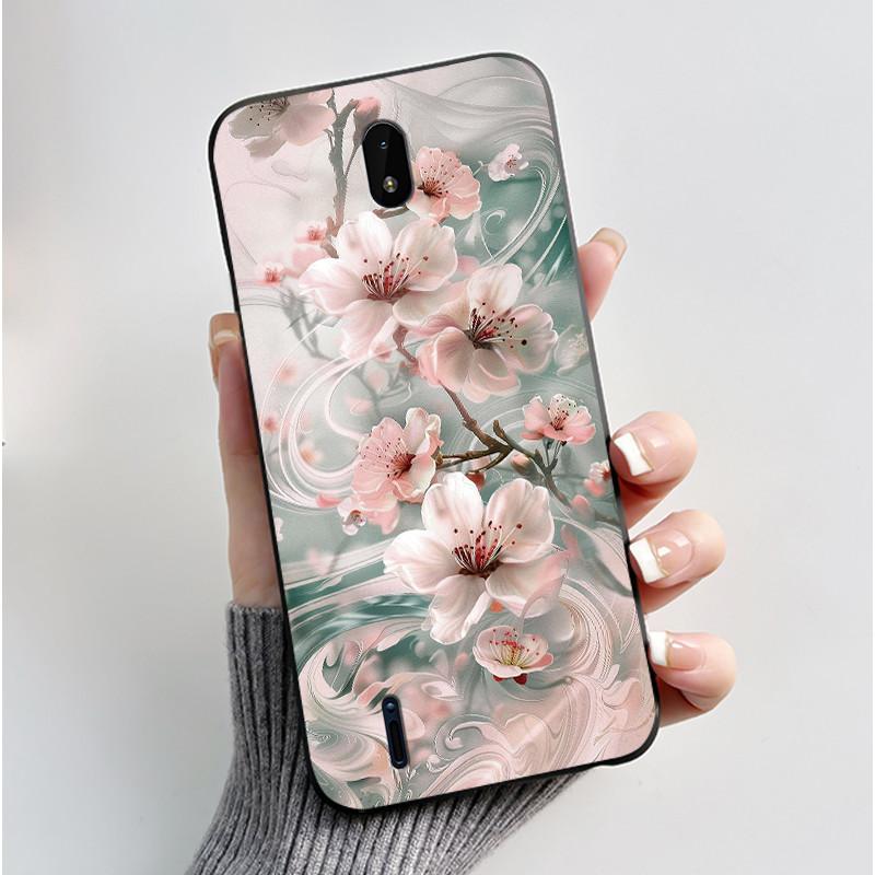Casing For Nokia C01 Plus TA-1383 TA-1387 C1 2nd Edition Case Aesthetic Fashion Cute Cat Soft Silicone TPU Shockproof Back Cover