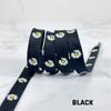 New Daisy Cherry Rope Shoe Laces Flower Shoelace for Sneakers Strap Sports Shoelaces Rubber Bands for AF1/AJ1 Shoes Accessories