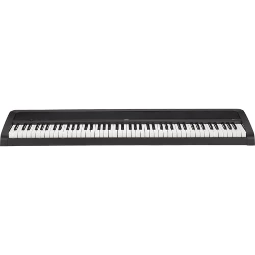 KORG B2 Digital Piano, 88 Keys, Beginner, Includes Music Stand, Black, B2 BK