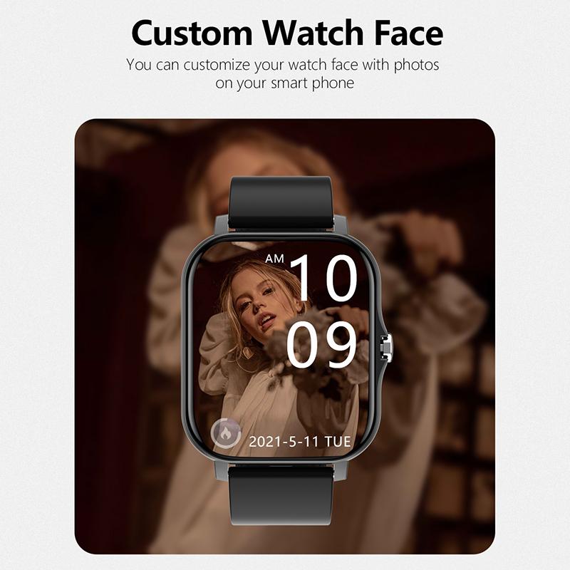 Original Smart Watch Clock Fitness Heart Monitor Sport Smartwatch Bluetooth Calls Watches For Men Women Pk Huawei Amazfit