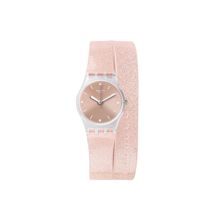 SWATCH Женские 25мм Розовые Часы LK354C LK354C Pink Watch Dial