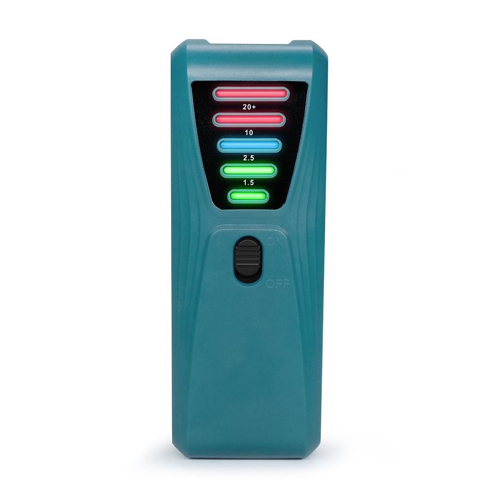 LED Electromagnetic Radiation Tester 5 Color Magnetic Field EMF Meter Dosimeter Detector Computer Phone 0-20 milliGauss