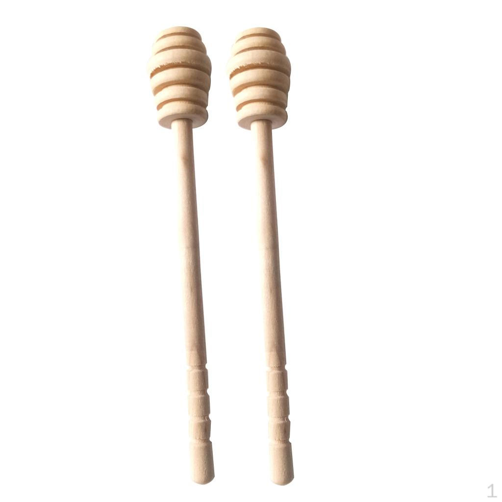 2x Spoon, , Wooden, Kitchen Utensil