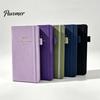 Pocket Planner 2027 Daily Notebook, Retro PU Leather Cover with Pen Weekly And Monthly Organizer Holder Planner, Compact for Business Travel Schedule