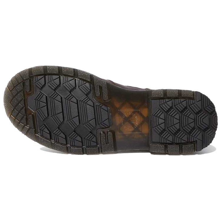 Dr. Martens 2976 Wintergrip Round Toe Zip Ankle Boots Women Boots Dark-Brown 24017201