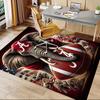 1PC Alabama Crimson Tide Non-Slip Floor Carpet Compatible for Office&Living Room&Bedroom&Dining room - Flat- Soft & Pattern, Vibrant Colors-W235