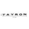 Car Metal Trunk Letters Words Logo Badge Emblem Decals Sticker For Volkswagen VW TAYRON 2021 2022 2023 2024 Styling Accessories