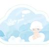 New POP MART DIMOO Cloud Photo Frame Blue Trend Based Products PPMT-2402-0013