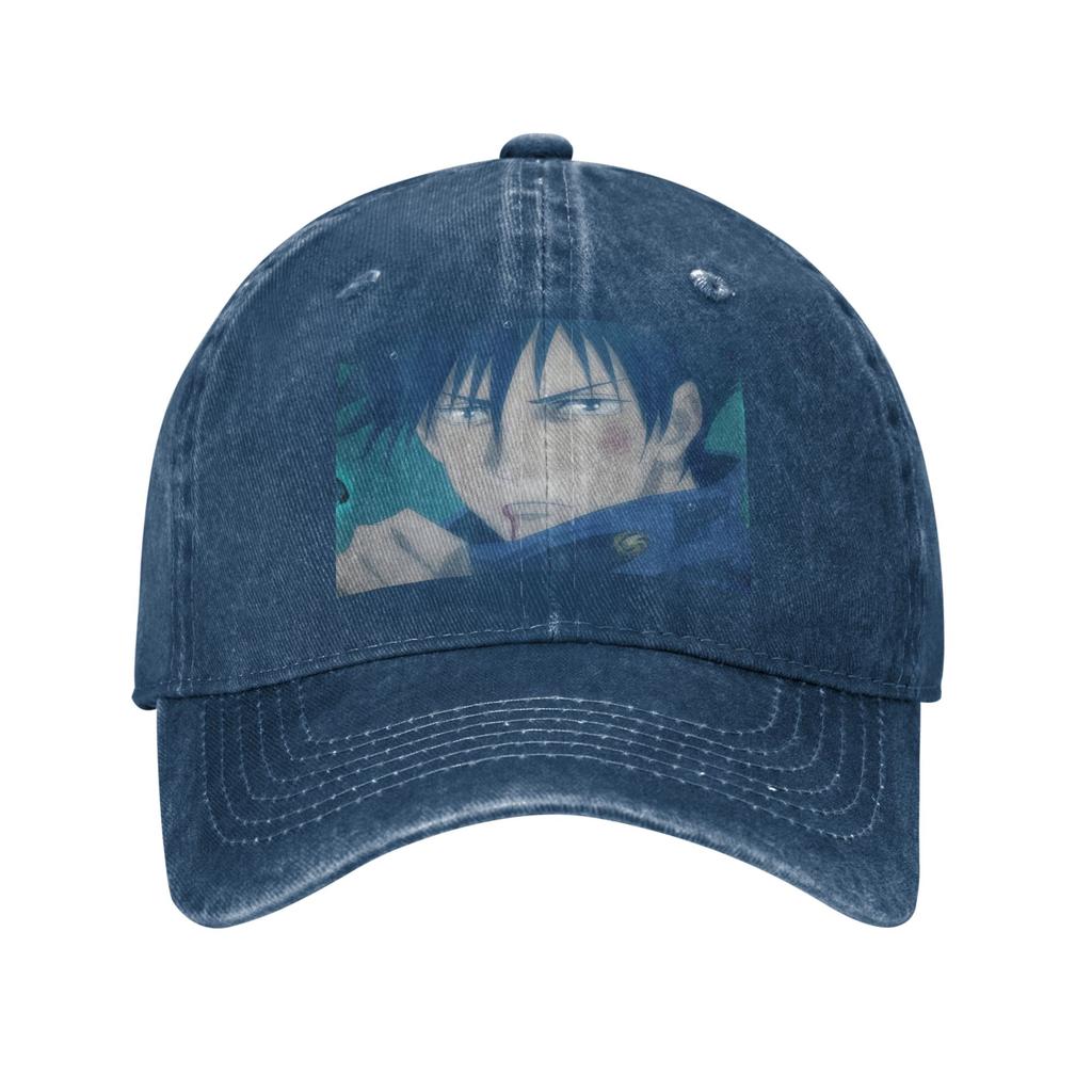 Megumi Besto Friendo Jujutsu Kaisen Sukuna Anime Washed Denim Cap Casual Baseball Caps Hat Summer Unisex Baseball Hats