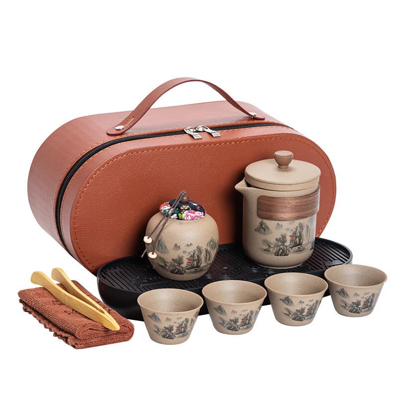 Darunyiao Portable Ceramic Travel Tea Set