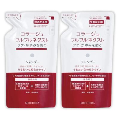 Collage Furufuru Next Shampoo and Smooth Refill [Moisturizing Type] (2 Pieces)