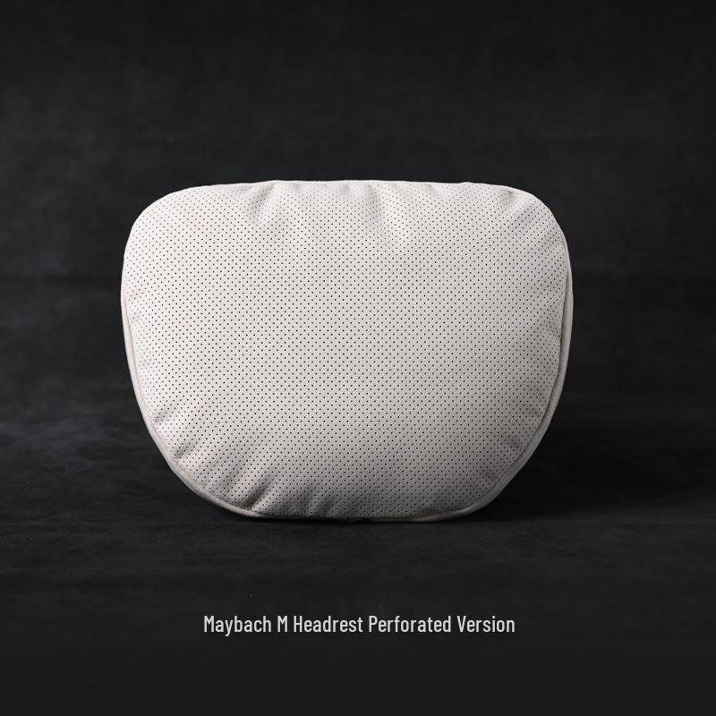 Car Headrest for Mercedes, BMW, AITO, Tesla - Pillow & Lumbar Support for Cervical Spine Comfort