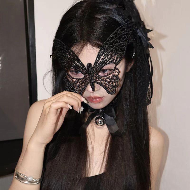 Lace Mask Butterfly Mask Halloween Princess Party Ball Mask Bar Mask