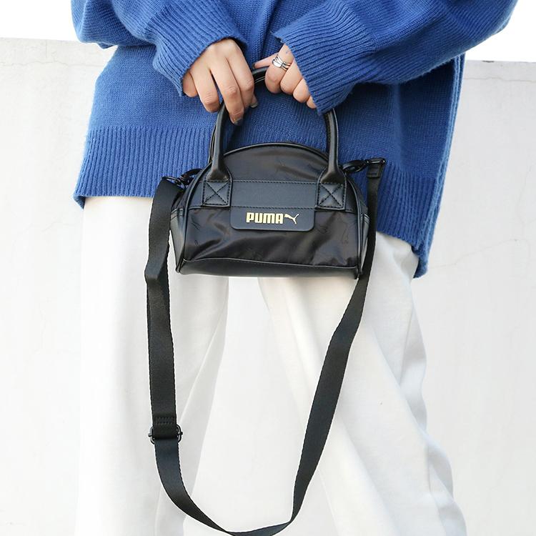 Puma Training Fitness Fabric Tote Crossbody Shoulder Bag Unisex bags Black 077940-01