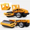 6pcs Authentic Simulate Inertia Engineering Vehicle Set Kids' Alloy Toy Birthday Present Bulldozer