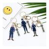 Jujutsu Kaisen Keychain Goods Kojo Yuujin Gojo Satoru Kugisaki Nobara Moe Goods Whole Body Character Style Stylish Accessories Key Chain Bag Car Key
