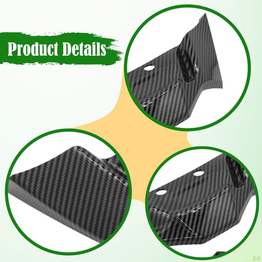 Front Spoiler Aerodynamic Downforce Wing Kit for M1000R S1000R Motorcycle Accessories