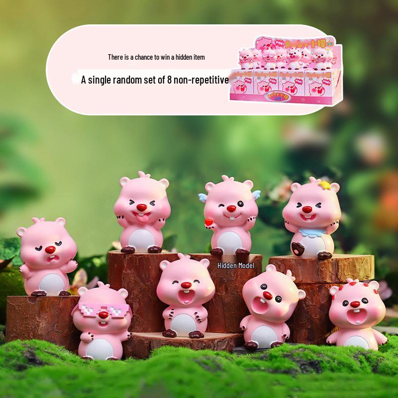 Mythische Tier-Serie: Antike neunschwänzige Fuchs Blind Box Figur zur Schlafzimmerdekoration