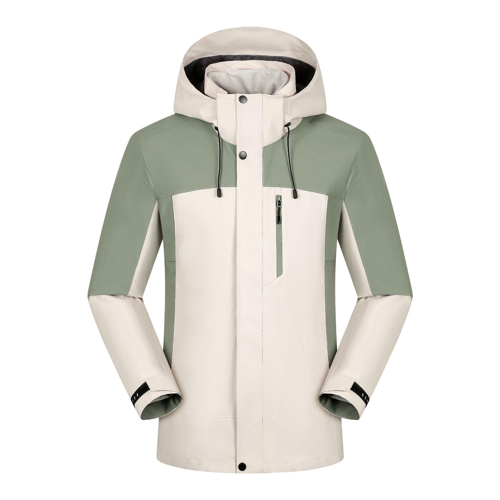 

Мужская ветрозащитная и теплая куртка для активного отдыха, с цветными блоками, антистатичная, модная спортивная одежда на осень/зиму XL